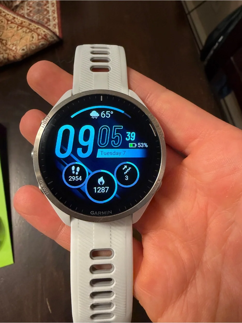 Forerunner 965 Titanium Bezel Garmin Smartwatch